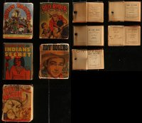 9a0495 LOT OF 5 BETTER LITTLE BOOKS 1930s-1940s Union Pacific, Red Ryder, Roy Rogers & more!
