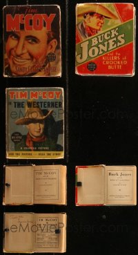 9a0503 LOT OF 3 B WESTERN BIG LITTLE AND BETTER LITTLE BOOKS 1936-1940 Tim McCoy & Buck Jones!