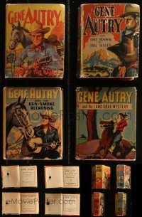 9a0497 LOT OF 4 GENE AUTRY BETTER LITTLE BOOKS 1939-1948 great cowboy stories with cool cover art!
