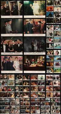 9a0553 LOT OF 128 MINI LOBBY CARDS 1970s-1990s complete sets from a variety of different movies!