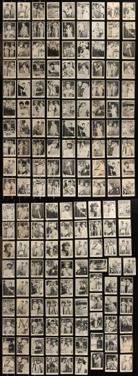 9a0627 LOT OF 171 MCHALE'S NAVY TRADING CARDS 1962 Ernest Borgnine, Joe Flynn, Tim Conway!