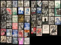 9a0597 LOT OF 51 DANISH PROGRAMS FROM HUMPHREY BOGART MOVIES 1930s-1950s cool different images!