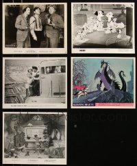 9a0577 LOT OF 5 8X10 STILLS 1960s-1970s two Three Stooges scenes, plus Disney cartoons!