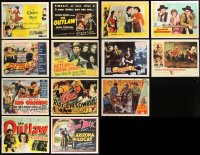 9a0242 LOT OF 13 REPROS OF JOHN WAYNE MOVIE AND COWBOY WESTERN LOBBY CARDS 2000s wonderful images!