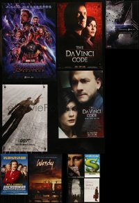 9a0166 LOT OF 10 UNFOLDED MINI POSTERS 2000s-2010s great images from a variety of different movies!