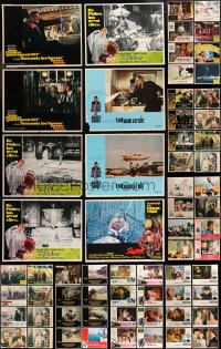 9a0369 LOT OF 96 1970S LOBBY CARDS 1970s incomplete sets from a variety of different movies!