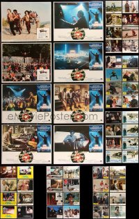 9a0387 LOT OF 70 1970S LOBBY CARDS 1970s incomplete sets from a variety of different movies!