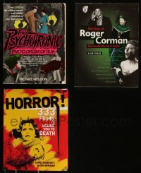 9a0499 LOT OF 3 HORROR FILMS SOFTCOVER BOOKS 1983-2010 Psychotronic Encyclopedia of Film & more!