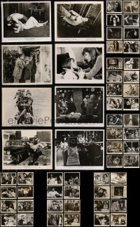 9a0561 LOT OF 64 HORROR/SCI-FI/FANTASY 8X10 STILLS 1940s-1970s great scenes from scary movies!