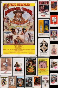 9a0338 LOT OF 20 FOLDED ONE-SHEETS 1960s-1970s great images from a variety of different movies!
