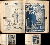 9a0476 LOT OF 1 PICTURE SHOW OCTOBER 1930-MARCH 1931 ENGLISH MOVIE MAGAZINE BOUND VOLUME 1930-1931