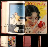 9a0483 LOT OF 1 PHOTOPLAY JULY-DECEMBER 1927 MOVIE MAGAZINE BOUND VOLUME 1927 many issues in one!