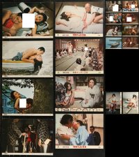 9a0244 LOT OF 42 JAPANESE LOBBY CARDS FROM SEXPLOITATION PINK MOVIES 1970s with lots of nudity!