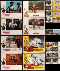 9a0421 LOT OF 26 KUNG FU LOBBY CARDS 1970s-1980s incomplete sets from several different movies!