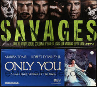 9a0010 LOT OF 2 VINYL BANNERS 1994-2012 great images from Only You and Savages!