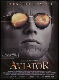 9b1324 AVIATOR French 1p 2005 Martin Scorsese directed, Leonardo DiCaprio as Howard Hughes!