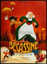 9b1335 BECASSINE: THE WACKIEST NANNY EVER French 1p 2001 from the cartoon by J.P. Pinchon!