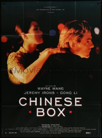 9b1380 CHINESE BOX French 1p 1997 directed by Wayne Wang, Jeremy Irons, Gong Li, rare!