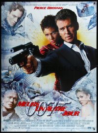 9b1426 DIE ANOTHER DAY French 1p 2002 Pierce Brosnan as James Bond & Halle Berry as Jinx!