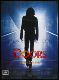 9b1432 DOORS French 1p 1990 silhouette of Val Kilmer as Jim Morrison, directed by Oliver Stone!