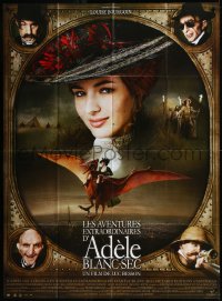 9b1453 EXTRAORDINARY ADVENTURES OF ADELE BLANC-SEC French 1p 2010 Luc Besson, Louise Bourgoin!