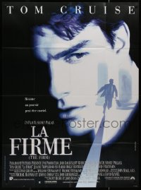 9b1459 FIRM French 1p 1993 Tom Cruise, directed by Sydney Pollack, power can be murder to resist!