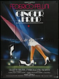 9b1476 GINGER & FRED French 1p 1986 directed by Federico Fellini, dancing art by Jouineau Bourduge!