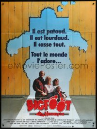 9b1496 HARRY & THE HENDERSONS French 1p 1987 John Lithgow, Bigfoot, different art of broken fence!