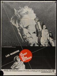 9b1656 POINT BLANK French 1p 1968 Lee Marvin, Angie Dickinson, John Boorman, different image!