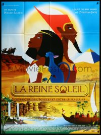 9b1660 PRINCESS OF THE SUN French 1p 2007 Philippe Leclerc's La Reine Soleil, cartoon art, rare!