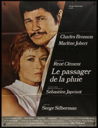 9b1678 RIDER ON THE RAIN French 1p 1969 Charles Bronson, Marlene Jobert, directed by Rene Clement!