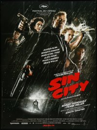 9b1716 SIN CITY French 1p 2005 graphic novel by Frank Miller, Bruce Willis, Jessica Alba & cast!