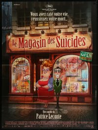 9b1737 SUICIDE SHOP advance French 1p 2012 Les magasin des suicides, animated musical, cartoon art!