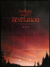 9b1765 TWILIGHT SAGA: BREAKING DAWN - PART 1 teaser French 1p 2011 from the novel by Stephanie Meyer!