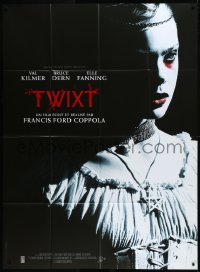 9b1767 TWIXT French 1p 2012 Francis Ford Coppola horror, creepy super close up of Elle Fanning!