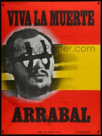 9b1774 VIVA LA MUERTE French 1p 1971 Fernando Arrabal, disturbing image of condemned man!