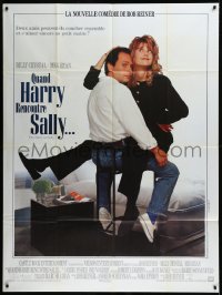 9b1787 WHEN HARRY MET SALLY French 1p 1989 Billy Crystal & Meg Ryan, directed by Rob Reiner!