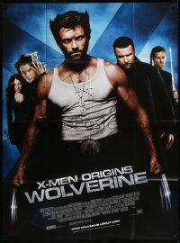 9b1795 X-MEN ORIGINS: WOLVERINE French 1p 2009 Hugh Jackman, Liev Schreiber, Marvel Comics!
