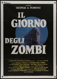 9b0809 DAY OF THE DEAD Italian 1p 1986 George Romero's Night of the Living Dead zombie horror sequel!