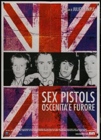 9b0879 FILTH & THE FURY Italian 1p 2000 Julien Temple's Sex Pistols punk rock documentary!