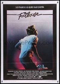 9b0890 FOOTLOOSE Italian 1p 1984 teenage dancer Kevin Bacon has the music on his side!