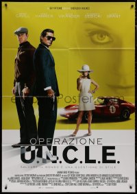 9b1030 MAN FROM U.N.C.L.E. Italian 1p 2015 Henry Cavill & Armie Hammer, directed by Guy Ritchie!