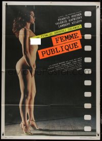 9b1125 PUBLIC WOMAN Italian 1p R1980s Zulawski's La Femme Publique, sexy naked Valerie Kaprisky!