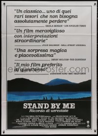 9b1187 STAND BY ME Italian 1p 1987 Rob Reiner classic, like cherry Pez style but with reviews!