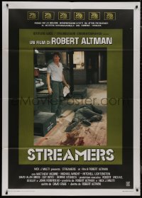 9b1191 STREAMERS Italian 1p 1984 directed by Robert Altman, Matt Modine, Vietnam, different image!