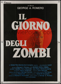 9b0481 DAY OF THE DEAD Italian 2p 1986 George Romero's Night of the Living Dead zombie sequel!