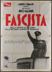 9b0500 FASCISTA Italian 2p 1974 Facist, image of Benito Mussolini saluting on balcony!