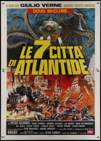 9b0669 WARLORDS OF ATLANTIS Italian 2p 1979 cool completely different sci-fi artwork!
