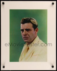 9b0023 LON CHANEY JR 11x15 color REPRO on 16x20 display 1980s portrait of the Hollywood horror star!