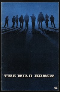 9b0234 WILD BUNCH pressbook 1969 Sam Peckinpah cowboy classic, William Holden & Ernest Borgnine